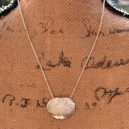 The Echo Oval Pendant