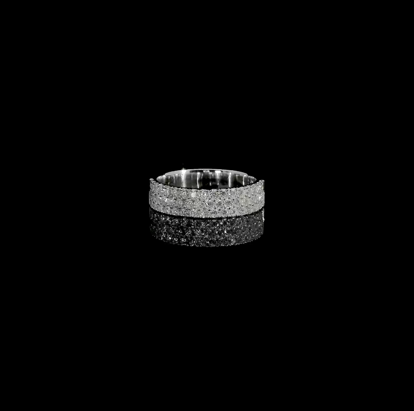 Pavé Eternity Ring – Lab Diamonds 1.2ct